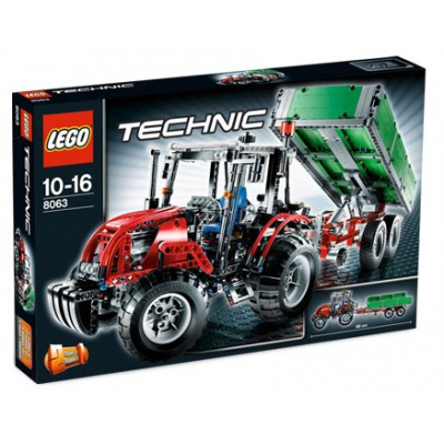 LEGO TECHNIC Tracteur avec remorque  2009